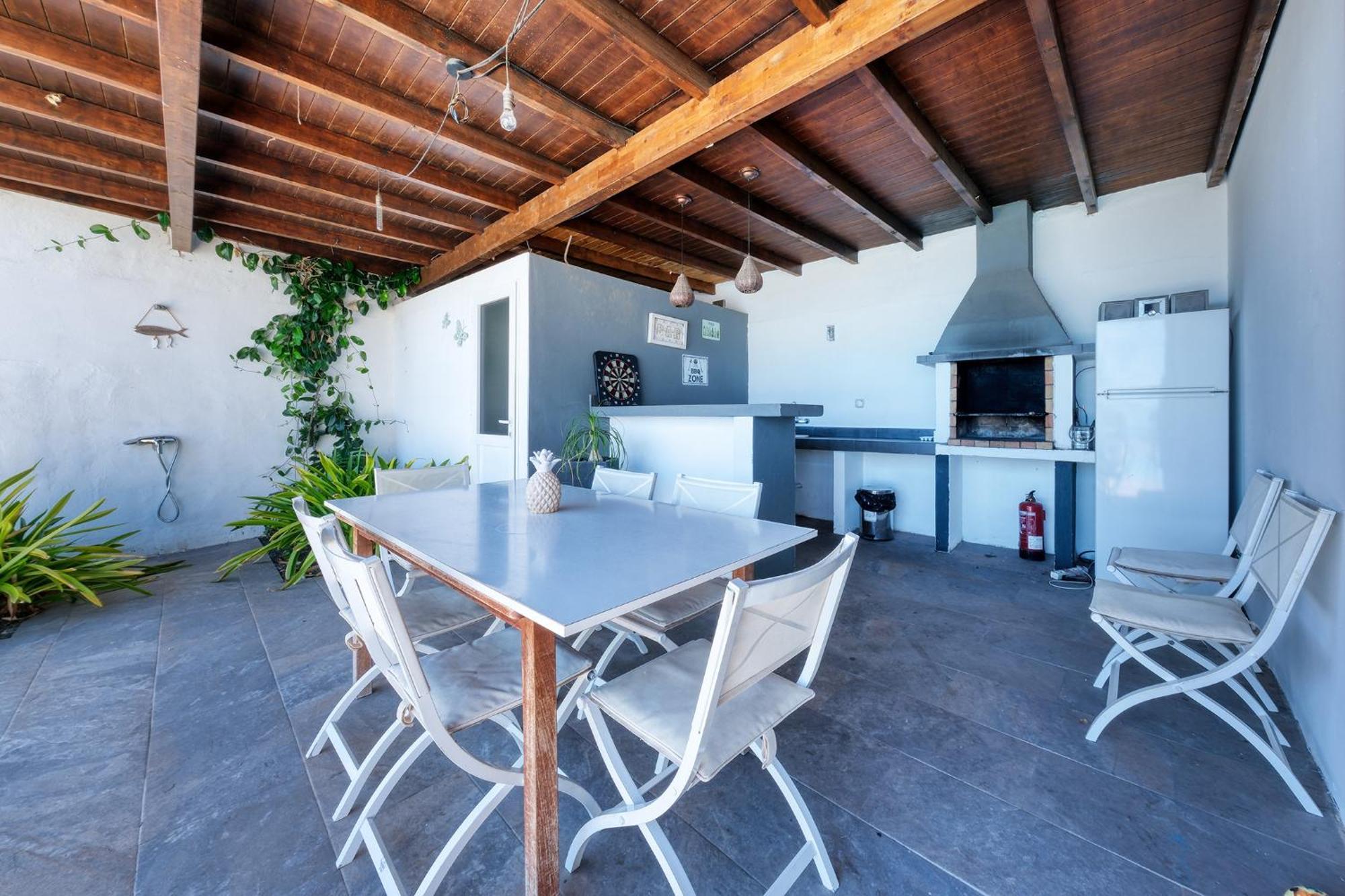 Villa Macher Piscina Y Bar Piscina ティアス エクステリア 写真